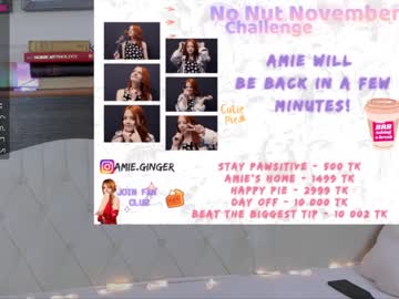 webcam girl ginger_pie today image #482295