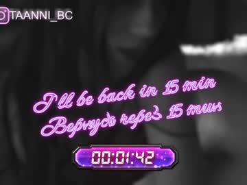 webcam girl taanni_bc today image #3329698