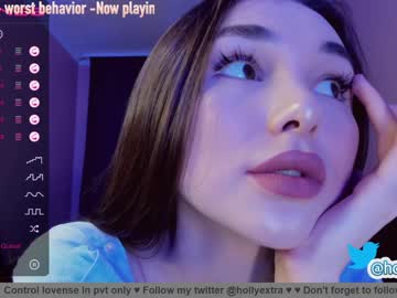 webcam girl hollyextra today image #2294055