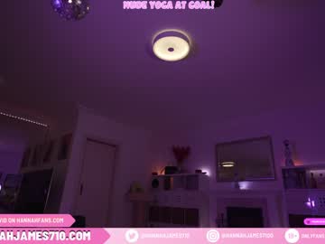 webcam girl hannahjames710 today image #2665044