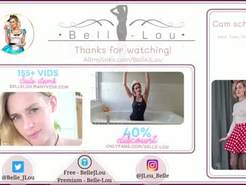 webcam girl belle_jlou today image #1199964