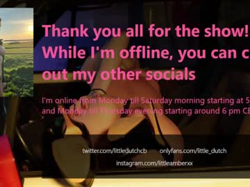 webcam girl little_dutch today image #1744220