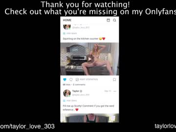 webcam girl taylor_love_303 today image #3181580