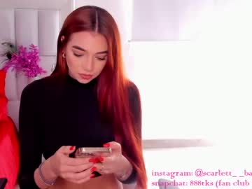 webcam girl scarlett__baker today image #2279482