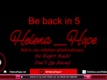 webcam girl helena_hope today image #1428216