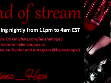 webcam girl helena_hope today image #1428397