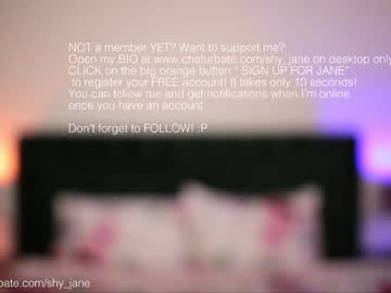 webcam girl shy_jane today image #3021965