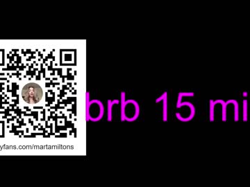 webcam girl marthamiltons today image #2150653