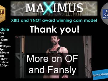 webcam man maximus_787 today image #1340627