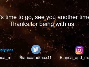 webcam couple bianca_and_maxwell today image #2701892