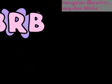 webcam girl scarlett__baker today image #1862856