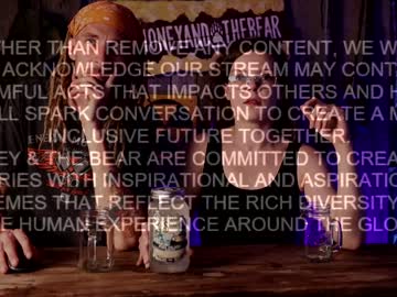 webcam couple honeyand_thebear today image #1721583
