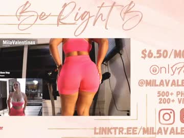 webcam girl milavalentinax today image #2029835