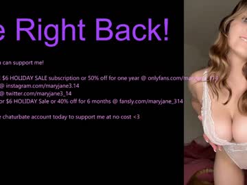 webcam girl maryjane_314 today image #3178135