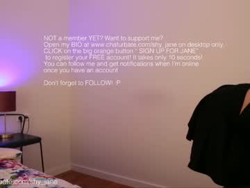 webcam girl shy_jane today image #3000625