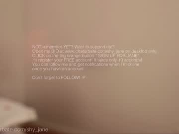 webcam girl shy_jane today image #3331639