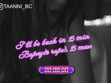webcam girl taanni_bc today image #3132294