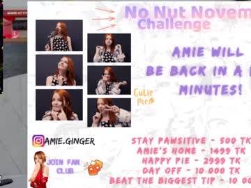 webcam girl ginger_pie today image #453565