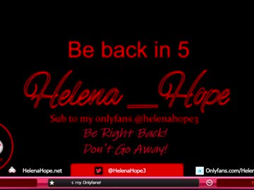 webcam girl helena_hope today image #1959650